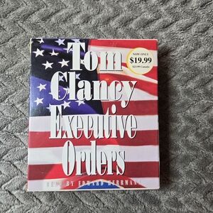 "Executive Orders" by Tom Clancy Audiobook Version 5 CDs Abridged 6 Hours